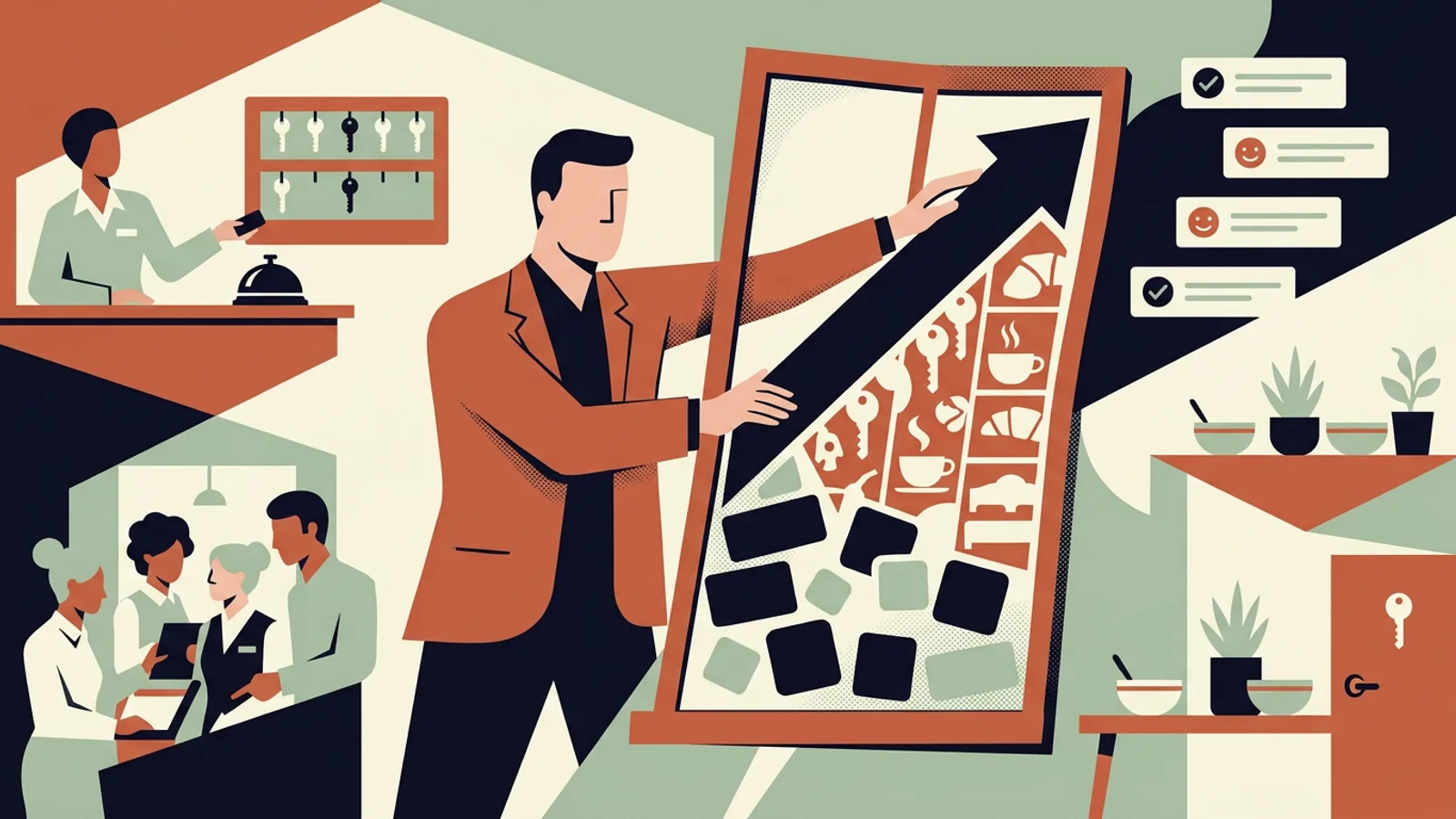 Push direct bookings: 5 moves over 7 days
