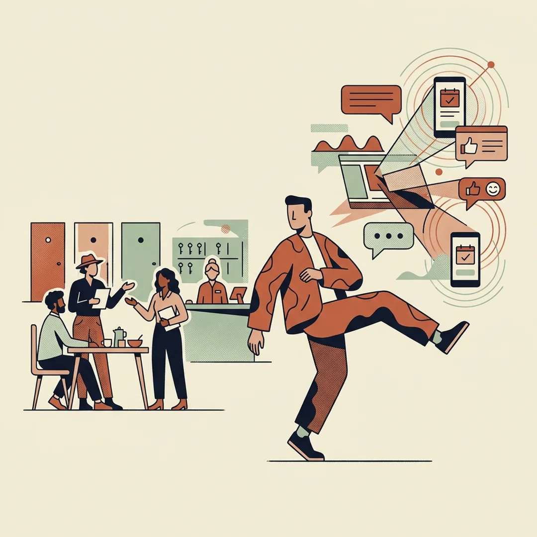 Push direct bookings: 5 moves over 7 days