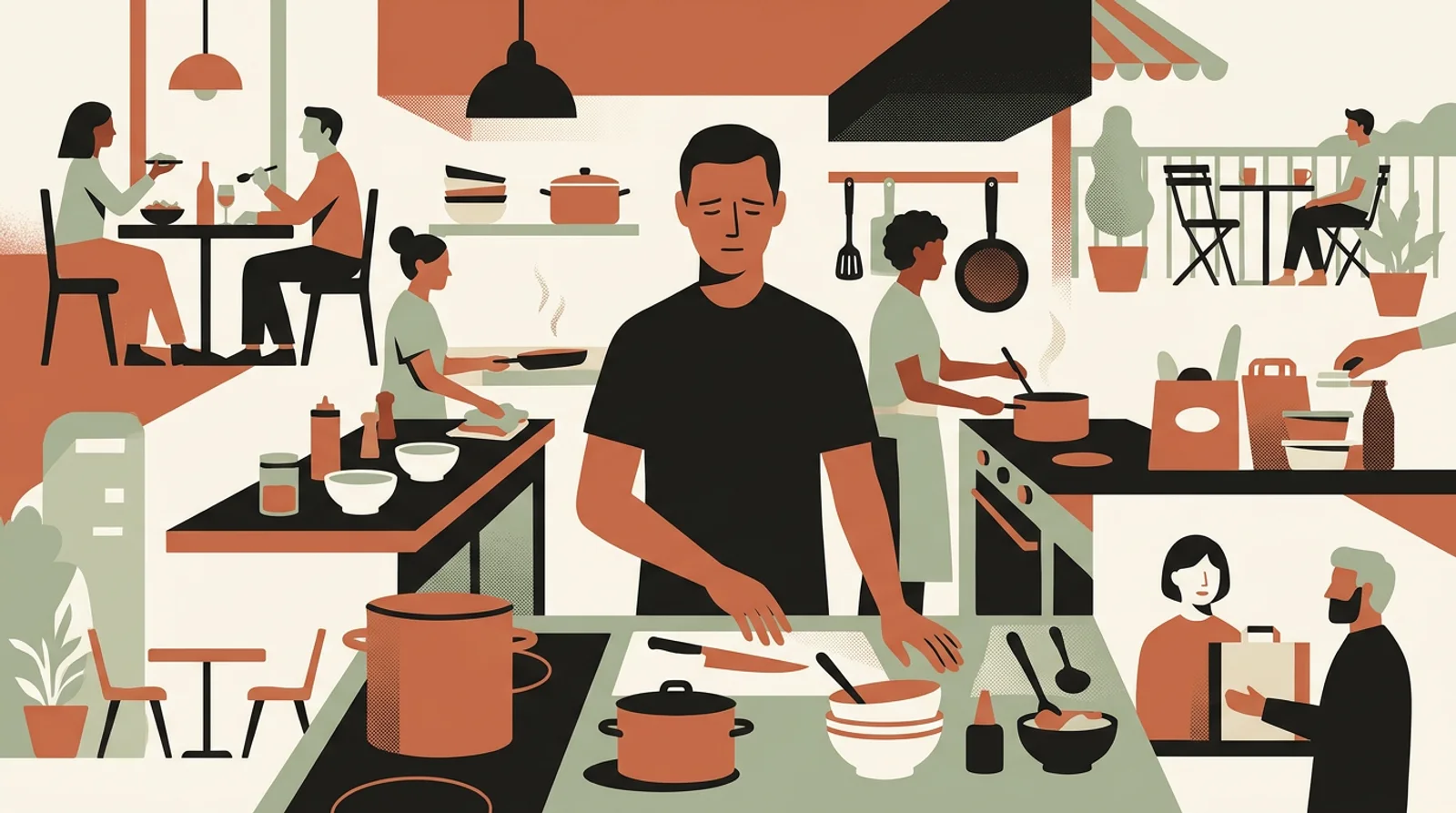 Hiring in the kitchen through your account