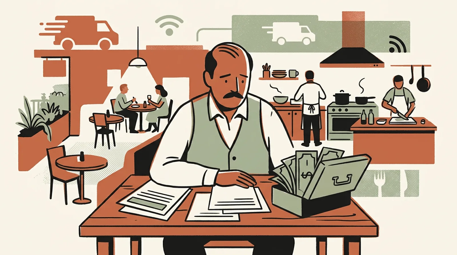 Hiring in the kitchen through your account