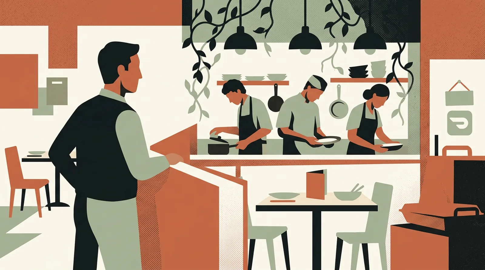 Hiring in the kitchen through your account