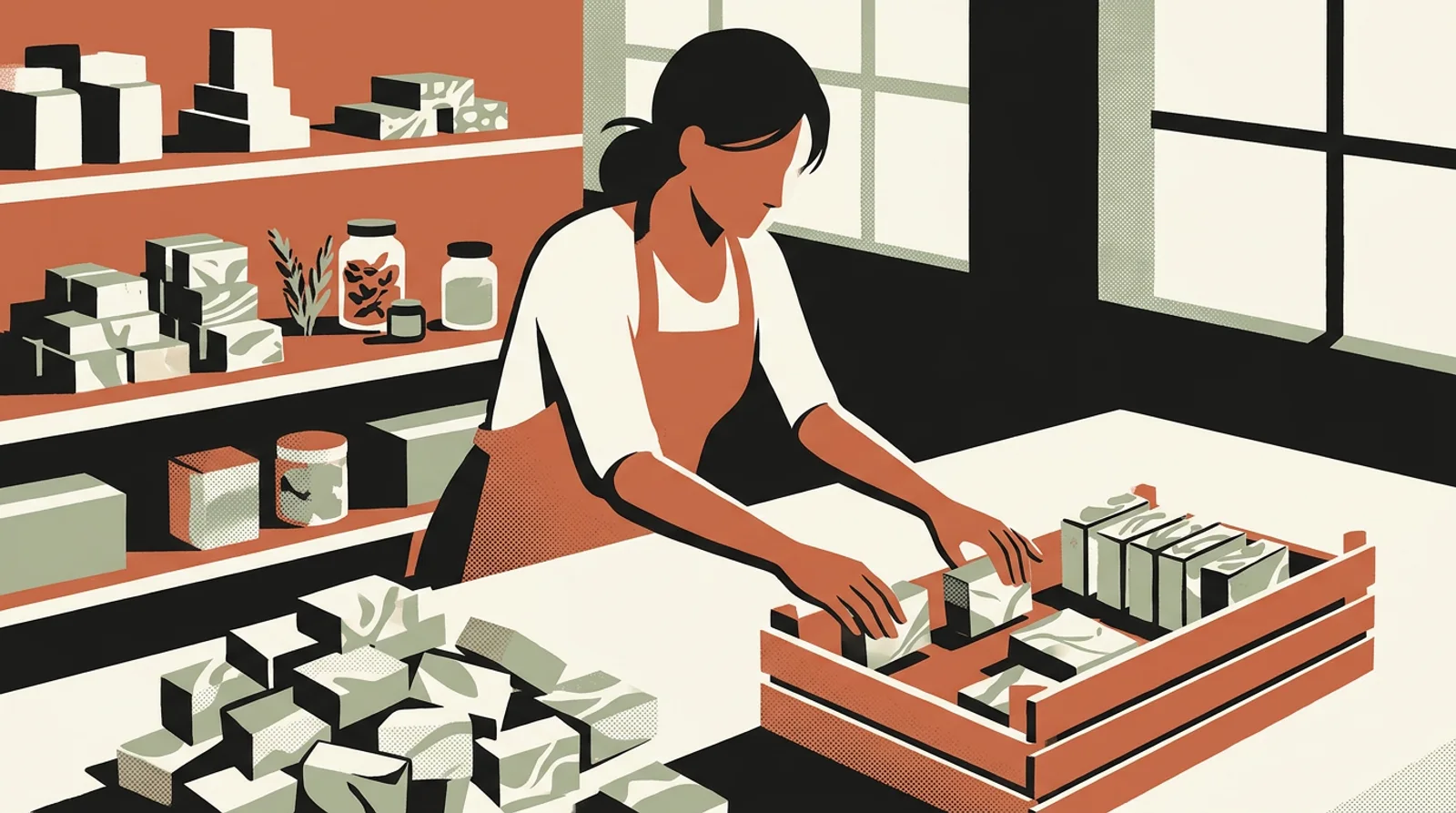 A maker's launch week, prepped in one afternoon at the studio