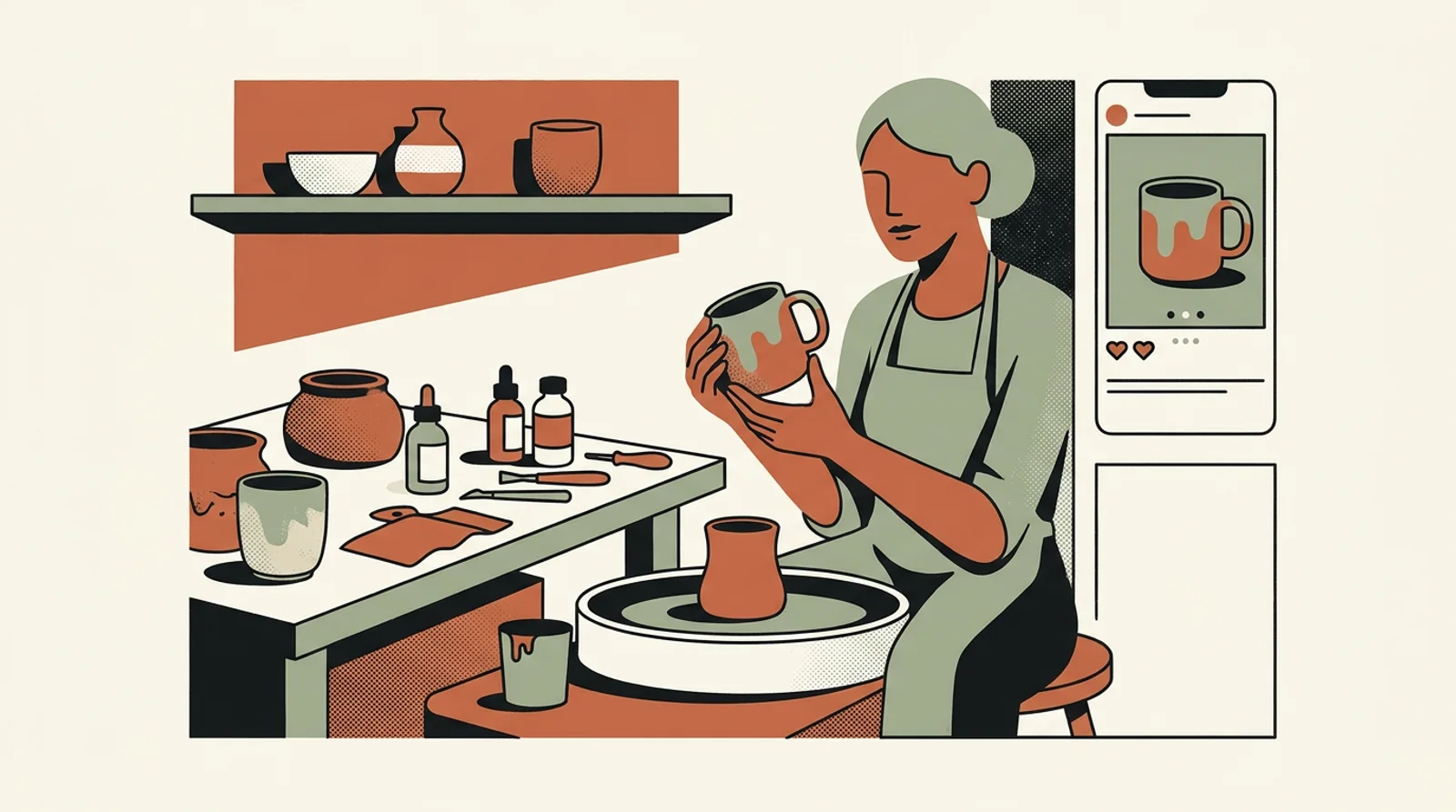 Écris la légende qui transforme un like en commande