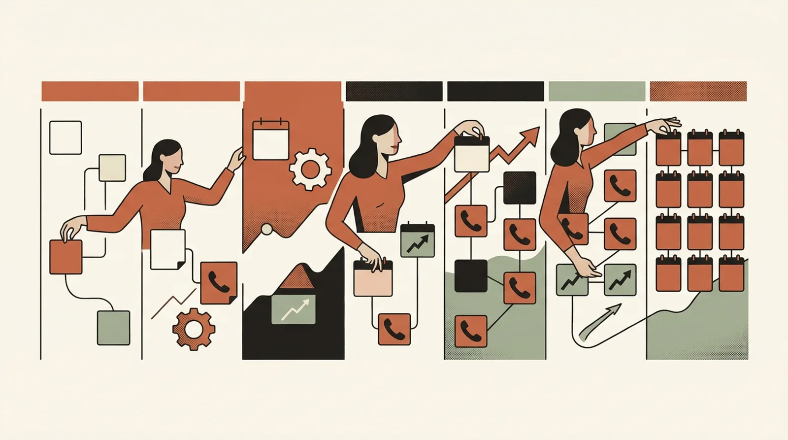 Fill your discovery calls in one week, without chasing anyone
